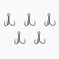 Catfish ancoră negru Cat negru Curved Point DG acoperire 5pcs negru 4550001