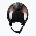 Cască de schi CASCO SP-2 Carbonic Visor maro 07.3733 2