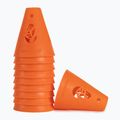 Powerslide CONES Pachet de 10 conuri de slalom portocalii 908009