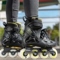 Patine pentru bărbați Powerslide Imperial One 80 negru/galben 908376 10