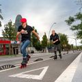 Patine pentru bărbați Powerslide Imperial One 80 negru/galben 908376 12
