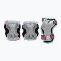 Set de protecție pentru copii Powerslide Kids Pro Set grey/pink