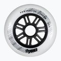 Powerslide Spinner 100 mm/88A roți rollerblade 3 buc alb.