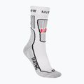 Șosete pentru role MYFIT Skating Fitness white/grey