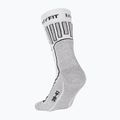 Șosete pentru role MYFIT Skating Fitness white/grey 2