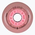 Roți pentru role Powerslide Neons LED 76 mm/85A 4 buc. rose