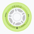 Roți pentru role Powerslide Neons LED 84 mm/85A 4 buc. green