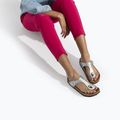 Șlapi BIRKENSTOCK Gizeh Birko-Flor Narrow silver 9