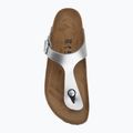 Șlapi BIRKENSTOCK Gizeh Birko-Flor Narrow silver 5