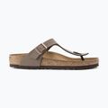Șlapi BIRKENSTOCK Gizeh Birkibuc Narrow mocca 2