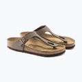 Șlapi BIRKENSTOCK Gizeh Birkibuc Narrow mocca 3