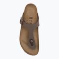 Șlapi BIRKENSTOCK Gizeh Birkibuc Narrow mocca 5