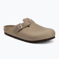 BIRKENSTOCK Boston LEOI Regular tabacco maro flip-flops
