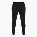 Pantaloni de fotbal Capelli Basics Adult pentru bărbați Capelli Basics Adult Tapered French Terry negru/alb