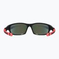 Ochelari de soare pentru copii UVEX Sportstyle negru roșu mat/roșu oglindă 507 53/3/866/2316 9