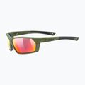 Ochelari de soare UVEX Sportstyle 225 verde măsliniu mat/argintiu oglindă 53/2/025/7716 5