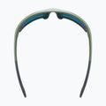 Ochelari de soare UVEX Sportstyle 225 verde măsliniu mat/argintiu oglindă 53/2/025/7716 8