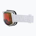 Ochelari de schi pentru femei UVEX Downhill 2000 FM, alb, 55/0/115/12 4