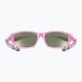 Ochelari de soare pentru copii UVEX Sportstyle 507 roz purpuriu/roz oglindă 53/3/866/6616 9