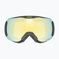 Ochelari de schi  UVEX Downhill 2100 CV Race black matt/mirror gold clear 2