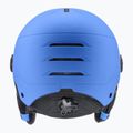 Cască de schi pentru copii  UVEX Rocket Visor Jr blue matt/mirror blue/smoke 2