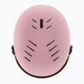 Cască de schi pentru copii  UVEX Rocket Visor Jr pink confetti matt/mirror silver/lasergold lite 6