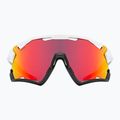 Ochelari de protecție pentru bicicletă UVEX Sportstyle 228 alb negru/roșu oglindă 53/2/067/8206 7