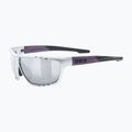 Ochelari de soare UVEX Sportstyle 706 silver plum mat 5