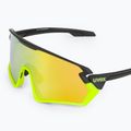 Ochelari de ciclism UVEX Sportstyle 231 negru/verde S5320652616 5