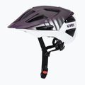 Cască de bicicletă UVEX Quatro CC plum/white matt 3