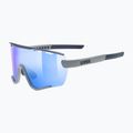 Ochelari de soare UVEX Sportstyle 236 Set rhino deep space mat/mirror blue/clear