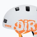 Cască pentru copii UVEX Kid 3 CC dirtbike light grey/orange 7
