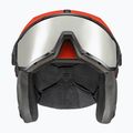 Cască de schi UVEX Instinct Visor negru/roșu 56/6/260/7005 11