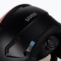 Cască de schi UVEX Instinct Visor negru/roșu 56/6/260/7005 7