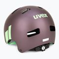 Cască de bicicletă pentru copii UVEX Kid 3 CC violet/verde 41/4/972/18/15 4
