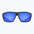 Ochelari de soare UVEX Sportstyle 706 black matt/mirror blue 2