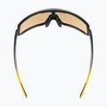 Ochelari de ciclism UVEX Sportstyle 235 sunbee negru mat/galben oglindă 53/3/003/2616 4