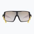 Ochelari de ciclism UVEX Sportstyle 235 sunbee negru mat/galben oglindă 53/3/003/2616 5