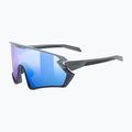 UVEX Sportstyle 231 2.0 rhino spațiu adânc mat/oglindă albastru ochelari de ciclism 53/3/026/5416 5