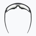 UVEX Sportstyle 231 2.0 V ochelari de ciclism negru mat/albastru cu oglindă 53/3/028/2204 9