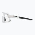 UVEX Sportstyle 228 V ochelari de soare alb mat/argintiu cu oglindă 53/3/030/8805 7