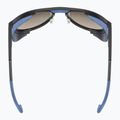 Ochelari de soare UVEX Mtn Classic CV black matt/mirror blue 4