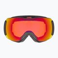 UVEX Downhill 2100 CV S2 ochelari de schi negru lucios/oglindă stacojie/colorvision portocaliu 6