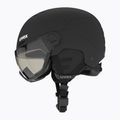 Cască de schi UVEX Wanted Visor Pro V negru mat/variomatc smoke 5