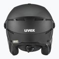 Cască de schi UVEX Instinct Visor PRO V black matt/silver/silver 2