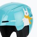 Cască de schi pentru copii UVEX Viti Jr turquoise rabbit 7