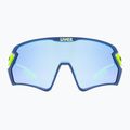 Ochelari de soare UVEX Sportstyle 231 2.0 blue yellow matt/mirror blue 2