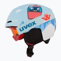 Cască de schi pentru copii  UVEX Viti Set + gogle Speedy Pro light blue birdy/lasergold lite 4