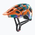 Cască de bicicletă pentru copii UVEX React Jr papaya camo 2