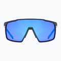 Ochelari de soare UVEX Mtn Perform S black matt/mirror blue 2